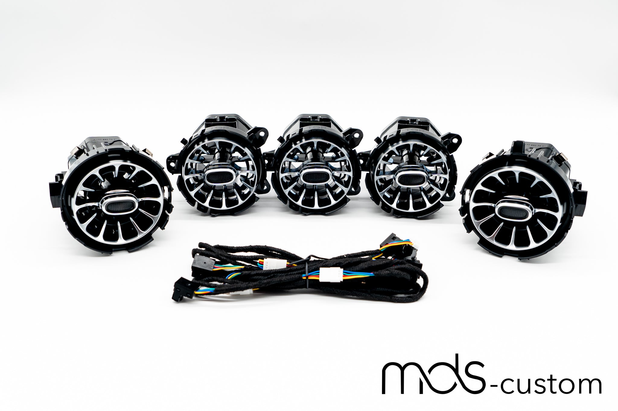 Mercedes A-Klasse W177 Beleuchtete Lüftungsdüsen | Turbinen Optik