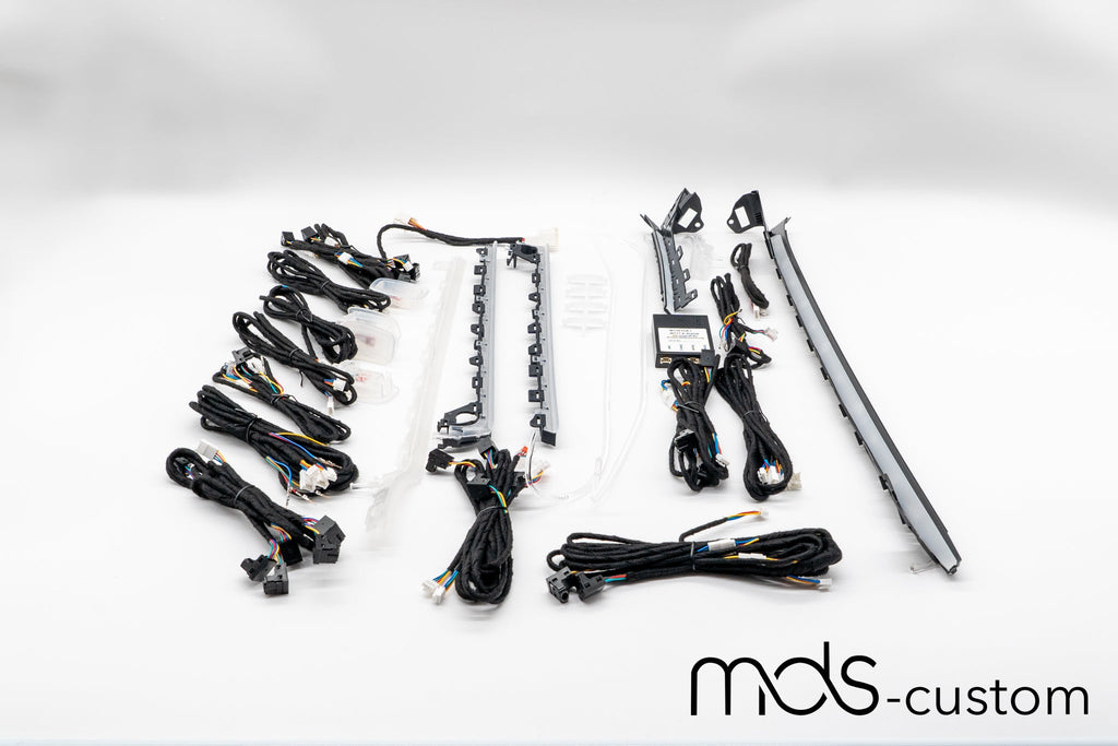 Mercedes CLA W118 Ambientebeleuchtung Nachrüst-Set | 0-64 Farben