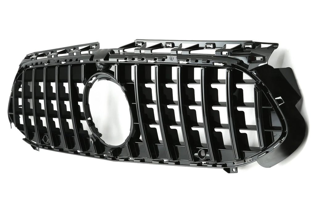 Kühlergrill Schwarz Glanz - passend für Mercedes-Benz A-Klasse W177 V177 Facelift