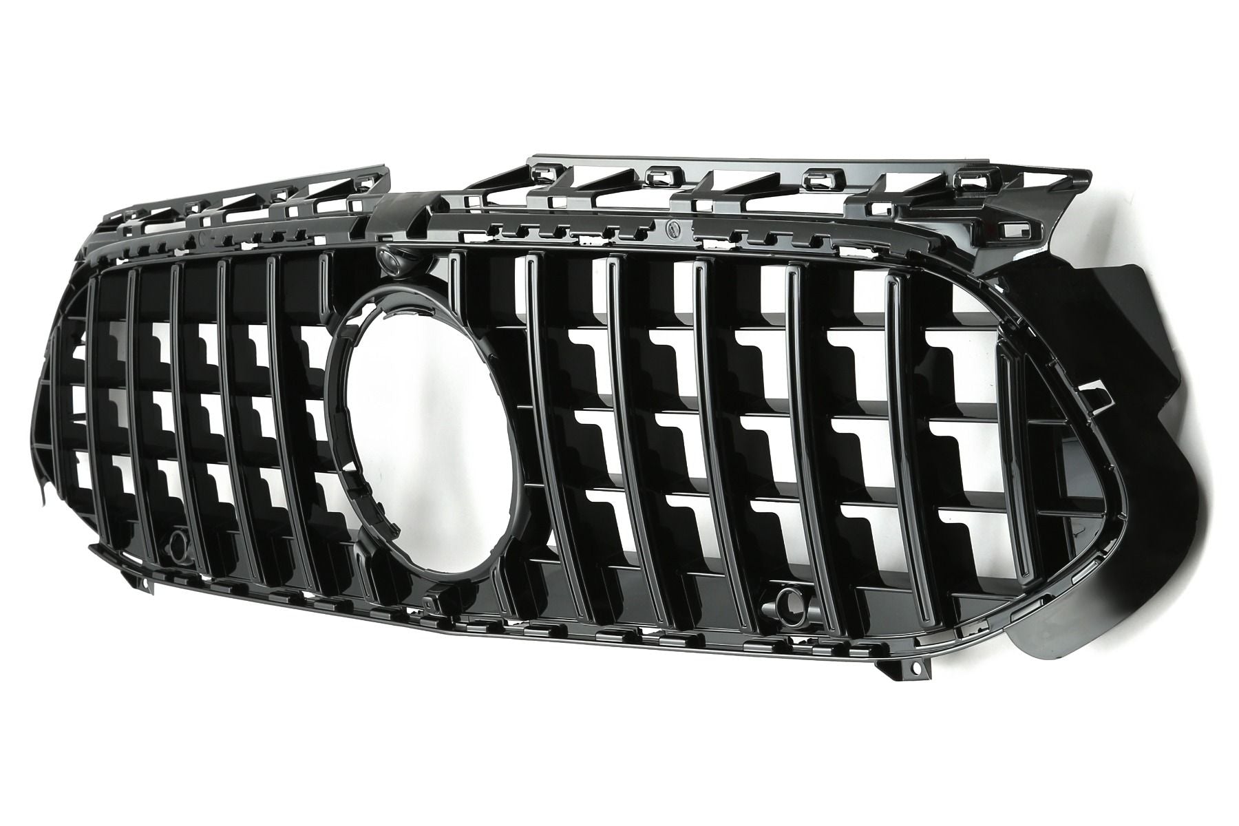 Kühlergrill Schwarz Glanz - passend für Mercedes-Benz A-Klasse W177 V177 Facelift