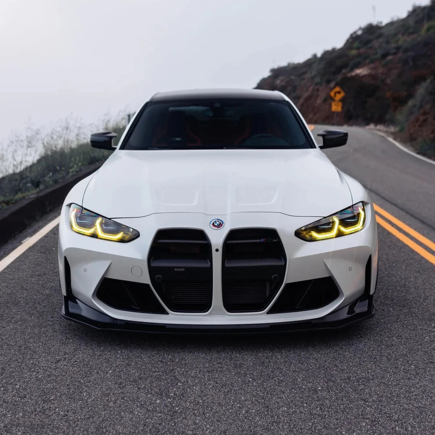 Gelbe DRL LED Module passend für BMW G80 M3 mit LED Scheinwerfer