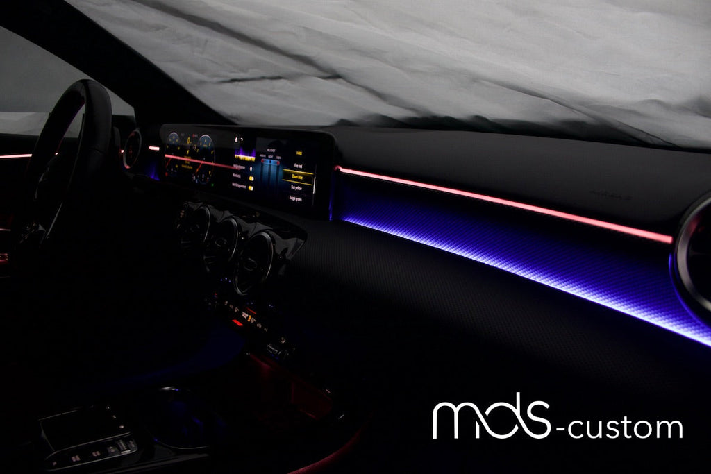 Mercedes A-Klasse W177 Ambientebeleuchtung Nachrüst-Set | 0-64 Farben