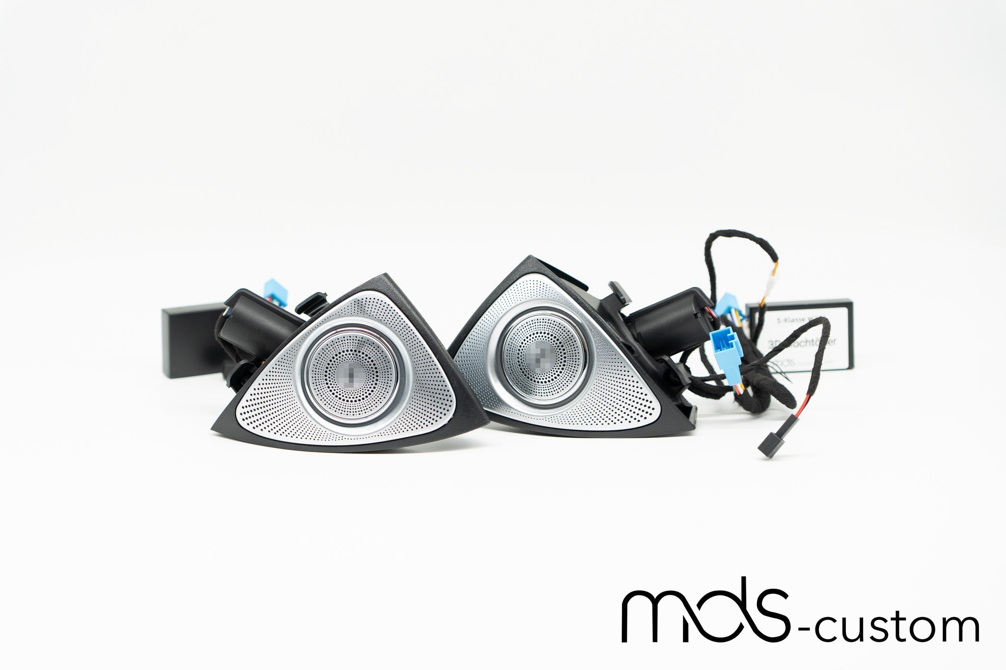 Mercedes W222 3D-Hochtöner mit Ambientebeleuchtung – Nachrüstsatz für Mercedes S-Klasse