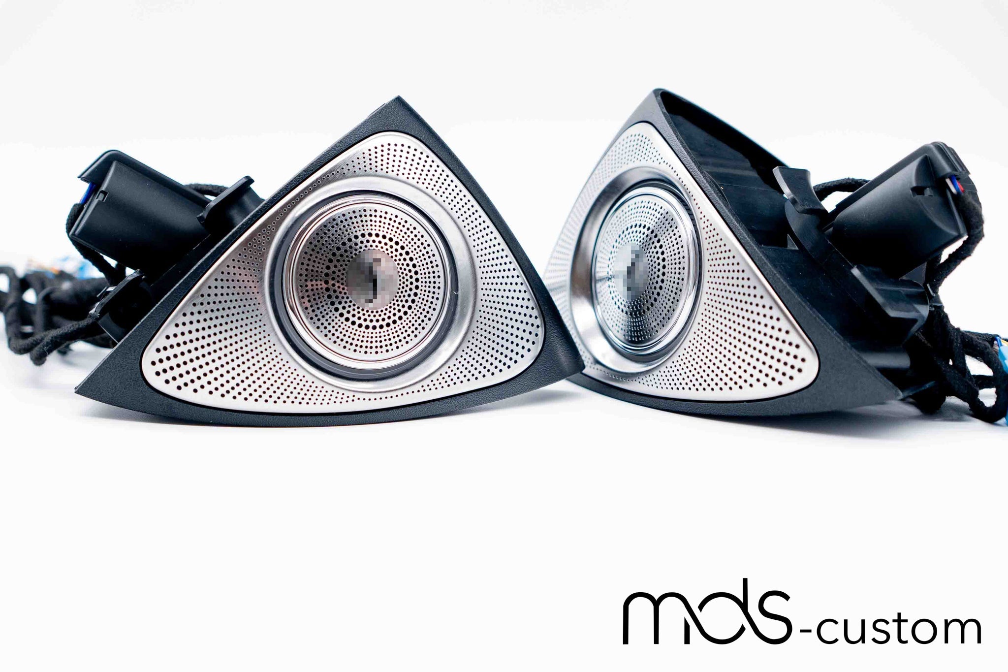 Mercedes W213 3D-Hochtöner mit Ambientebeleuchtung – Nachrüstsatz für Mercedes E-Klasse