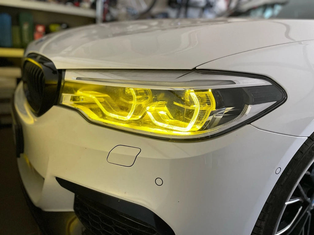 Gelbe DRL LED Module passend für BMW F90 M5 mit LED Scheinwerfer