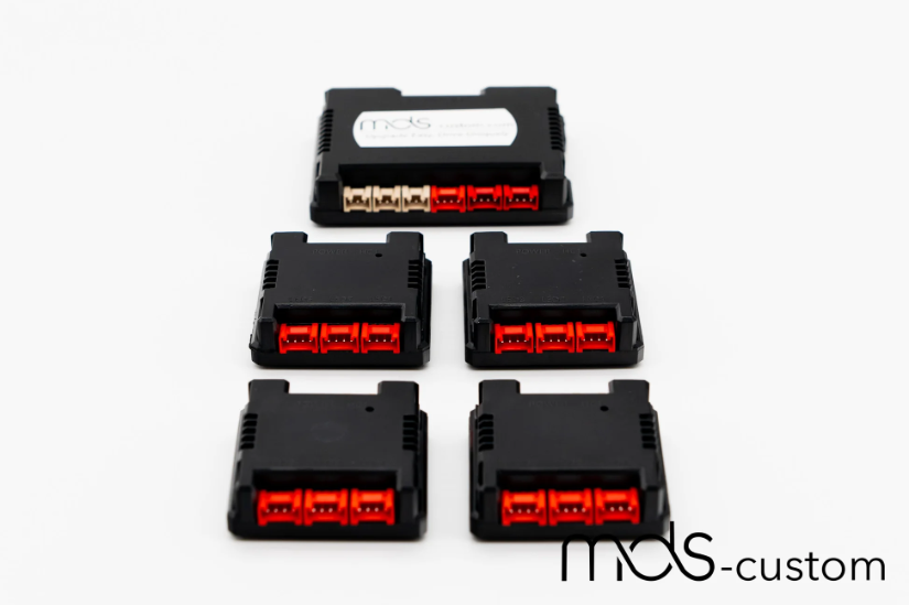 Audi A4 B8 Ambientebeleuchtung Carbon-Optik | 30 Farben App-Steuerung