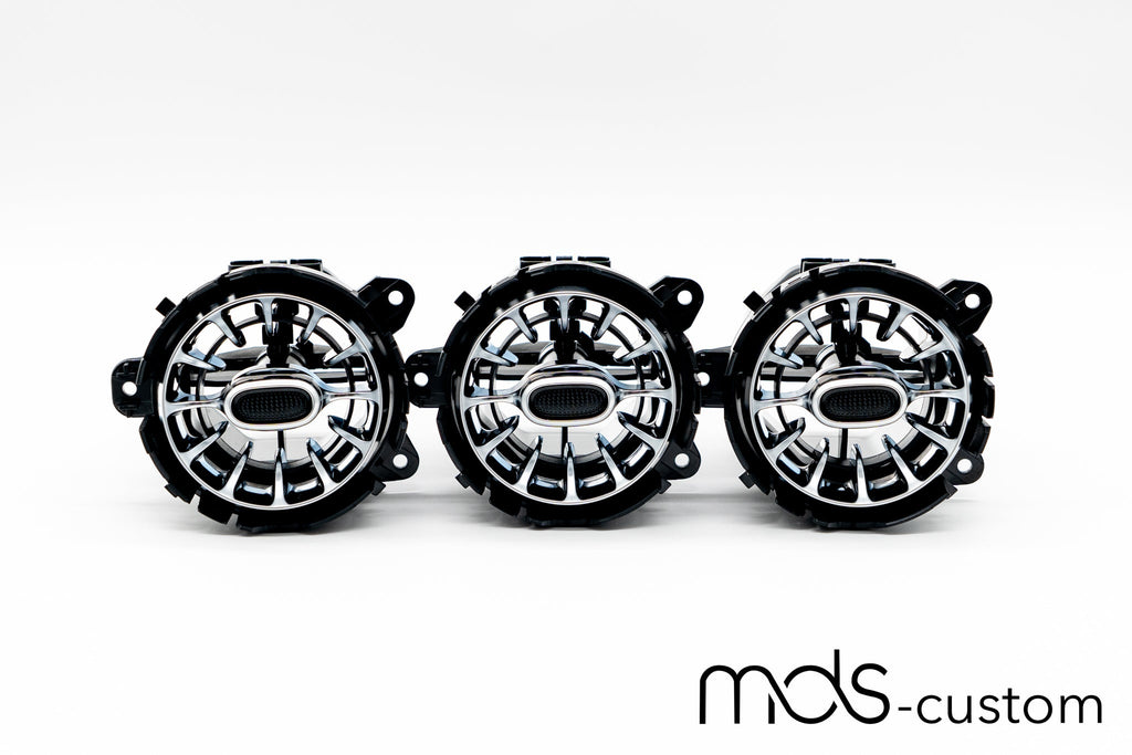 Mercedes A-Klasse W177 Beleuchtete Lüftungsdüsen | Turbinen Optik