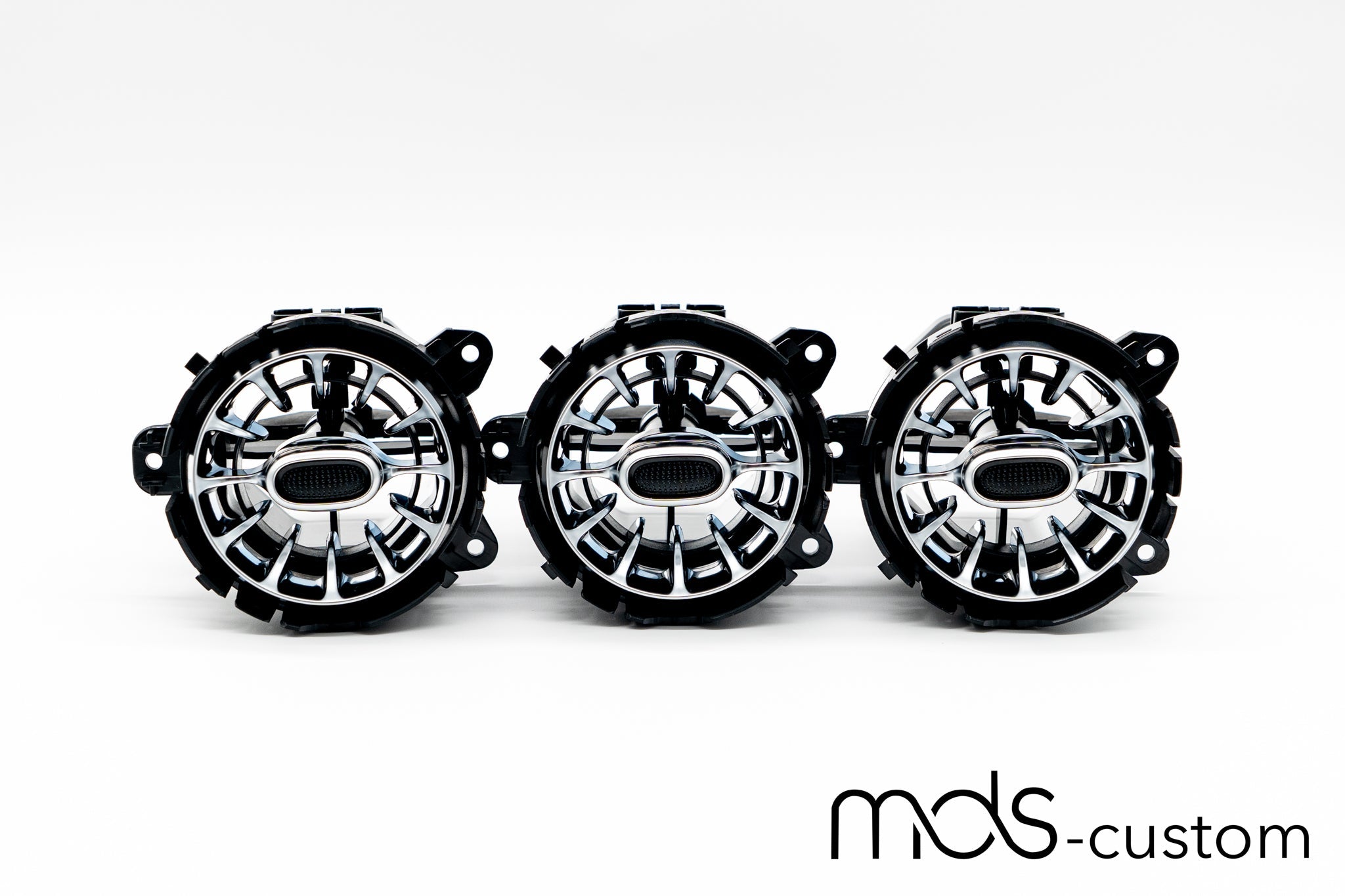 Mercedes CLA W118 Beleuchtete Lüftungsdüsen | Turbine Optik Set