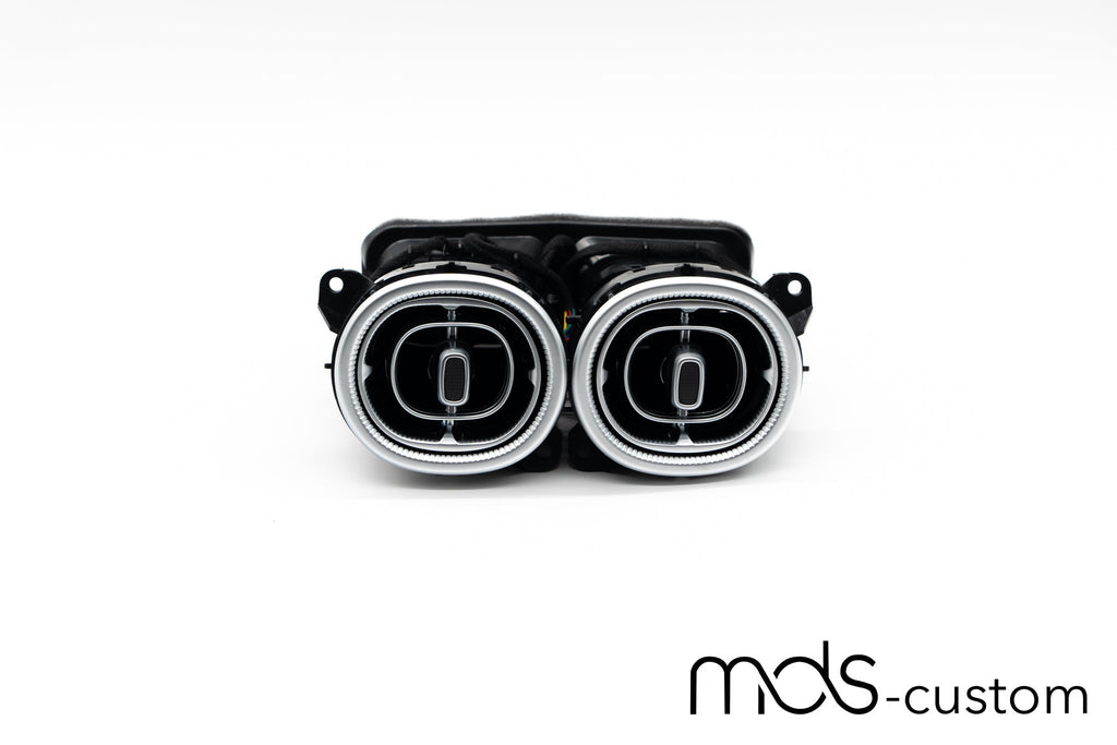 Mercedes GLC X254 Beleuchtete Lüftungsdüsen | Vorne & Hinten Komplett Set